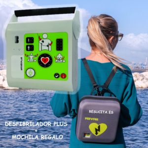 desfibrilador PLUS